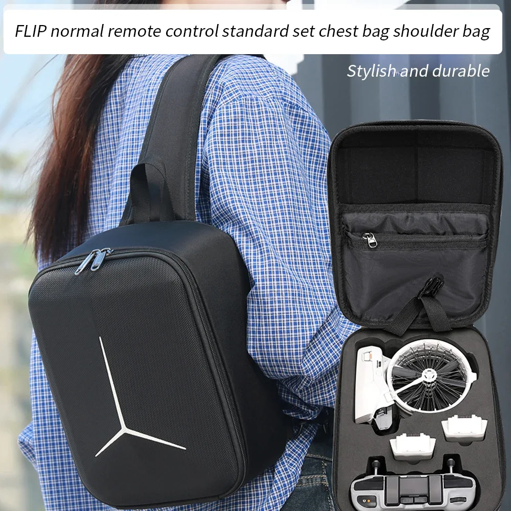 ل DJI Flip/RC N3 حقيبة التخزين حقيبة كتف السفر في الهواء الطلق المحمولة حمل حقيبة يد ل DJI الوجه ملحقات طائرة بدون طيار