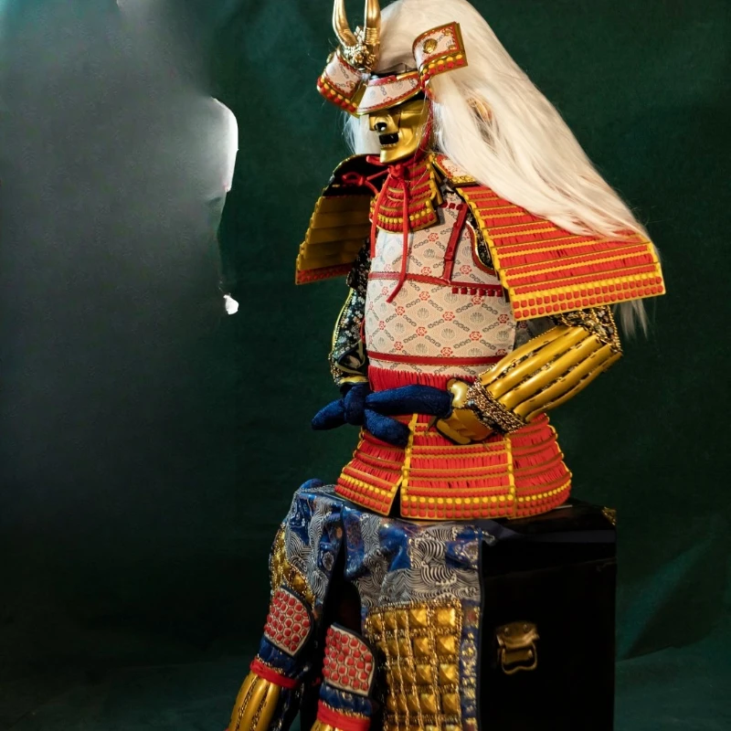 Japanese samurai armor armor large armor Japanese decorative ornaments Japanese home improvement J