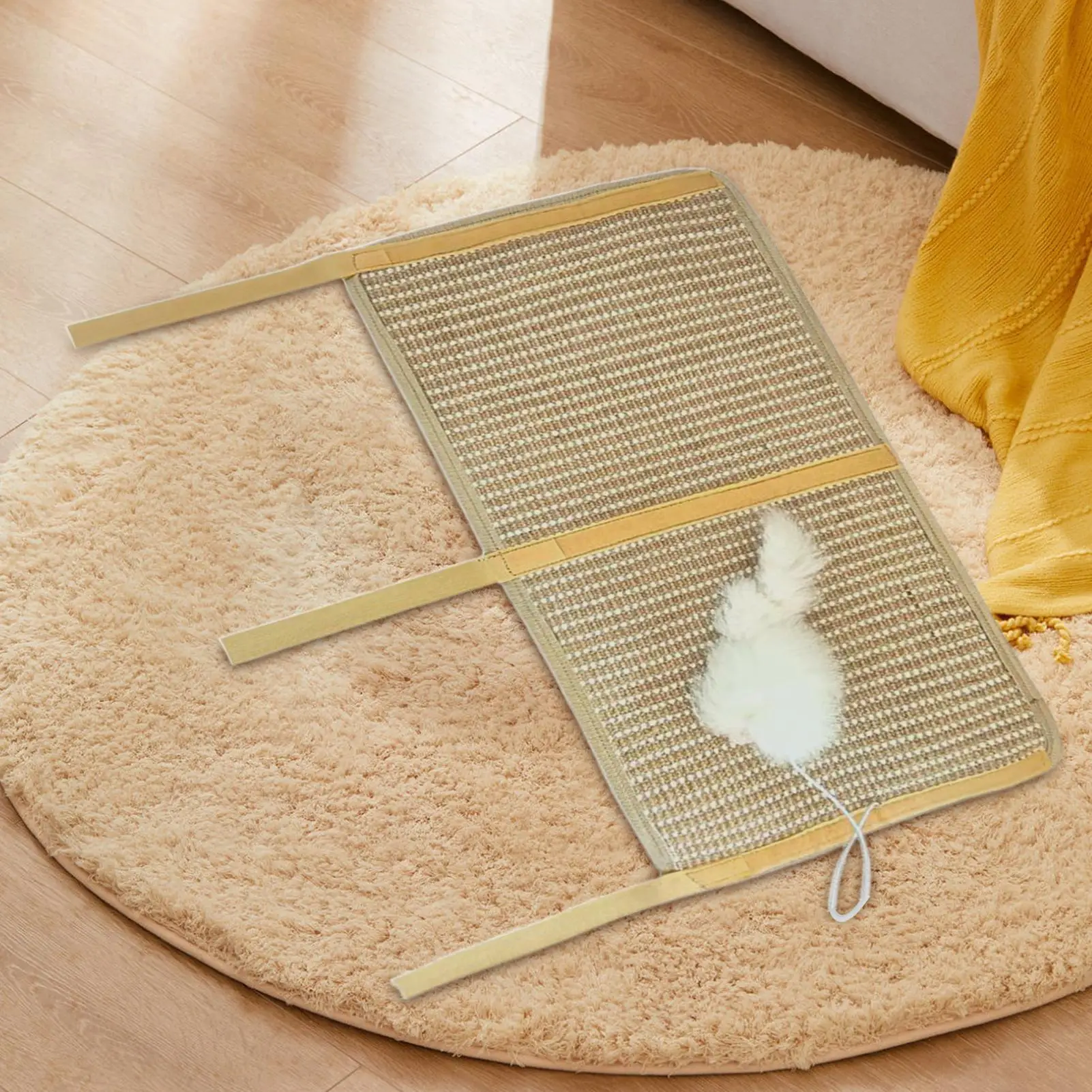 

Когтеточка для кошек, сизалевый коврик для домашних животных, игрушка для котенка, стул, защита для ног, коврик для когтей, для маленьких, средних и больших пород, для квартиры, дома