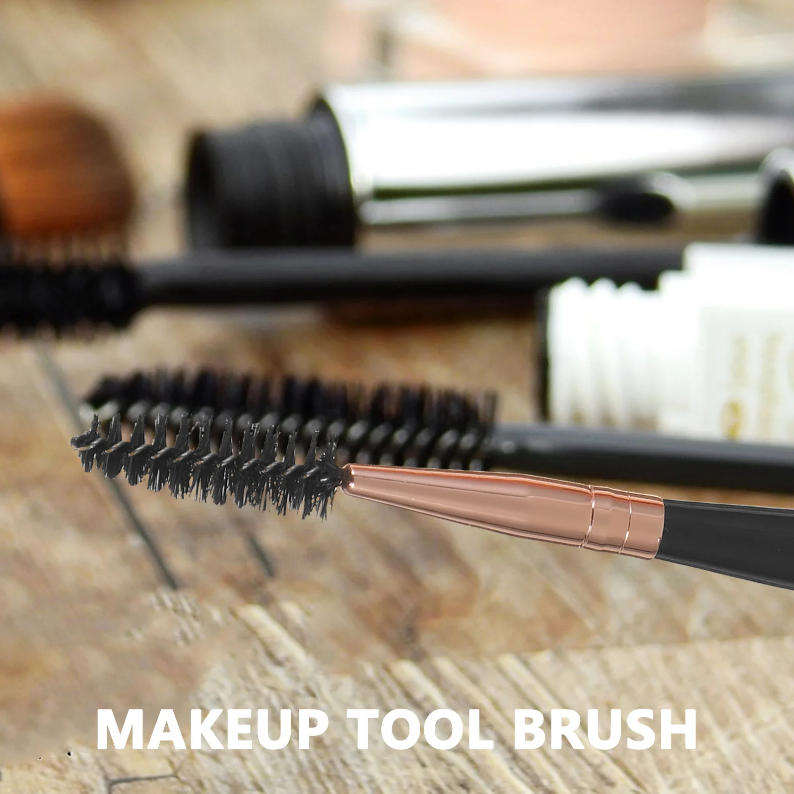 2 szt. szczoteczek do rzęs - narzędzie do podkręcania rzęs o naturalnym wyglądzie dla kobiet, łatwy w użyciu aplikator do tuszu, kompaktowy rozmiar podróżny