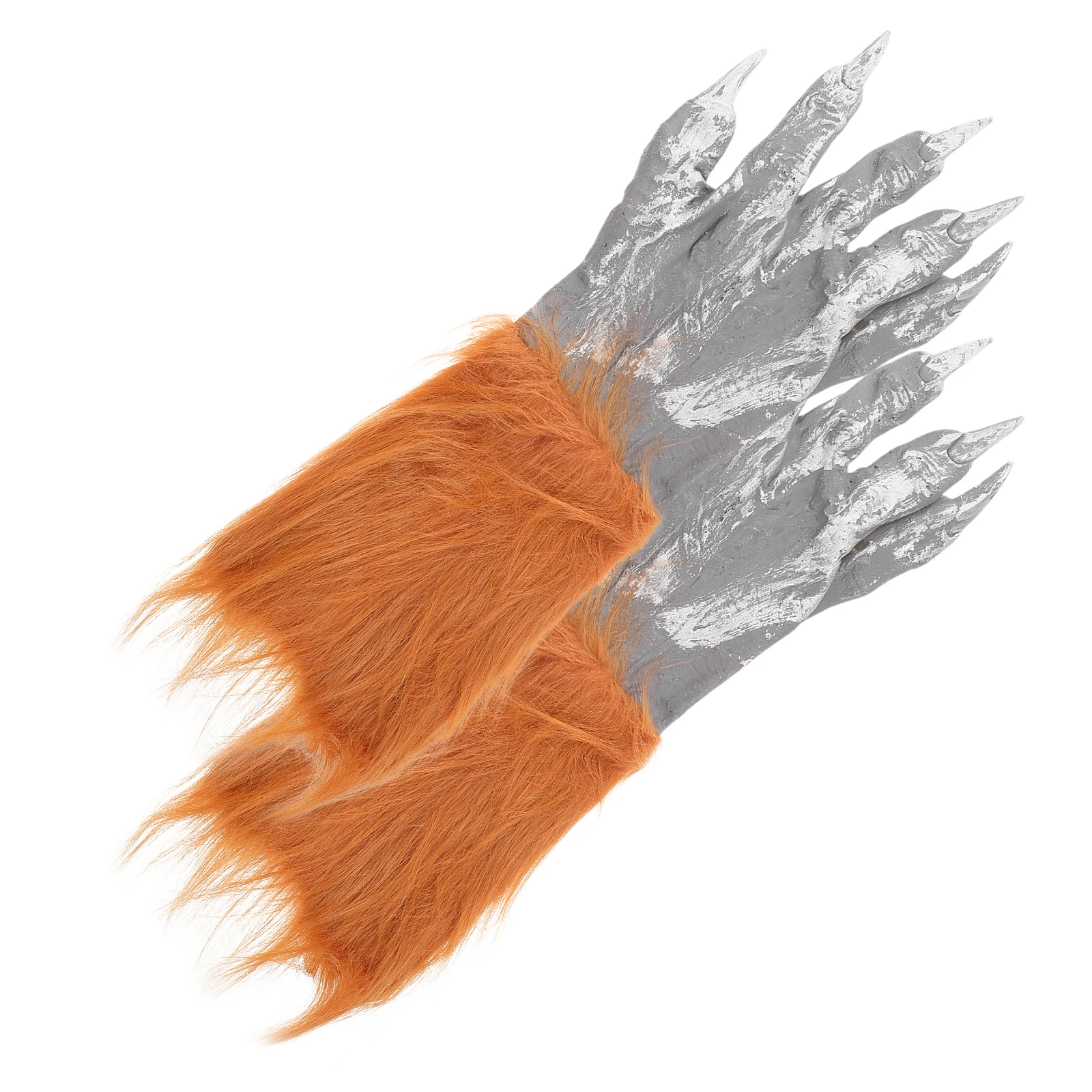 Weerwolfhandschoenen Klauwen voor Halloween Feestkostuum Wolfkostuum Handschoenen Volwassenen Kinderen Zacht materiaal Realistisch zombieontwerp