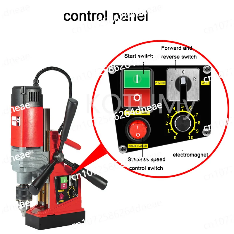 AX16RE آلة الحفر الكهربائية آلة الحفر المغناطيسي الصحافة الحفر المغناطيسي متعددة الوظائف لألواح الصلب بناء السفن