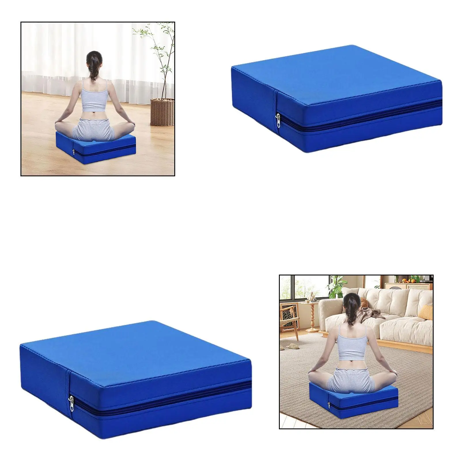 Gym Balance Pads Strength Training Anti Slip Yoga Floor Cushion for Muscle Fitness Home & Outdoor