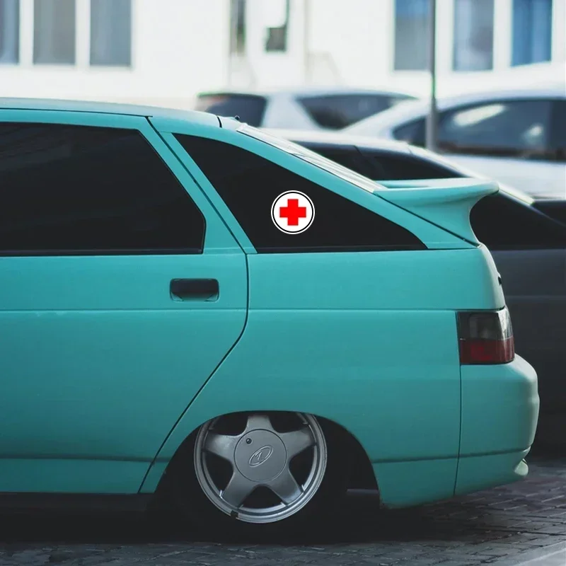 Colors Personality PVC Decal For Red Cross Waterproof Car Sticker On Motorcycle Laptop Decorative10cm*10cm view 5