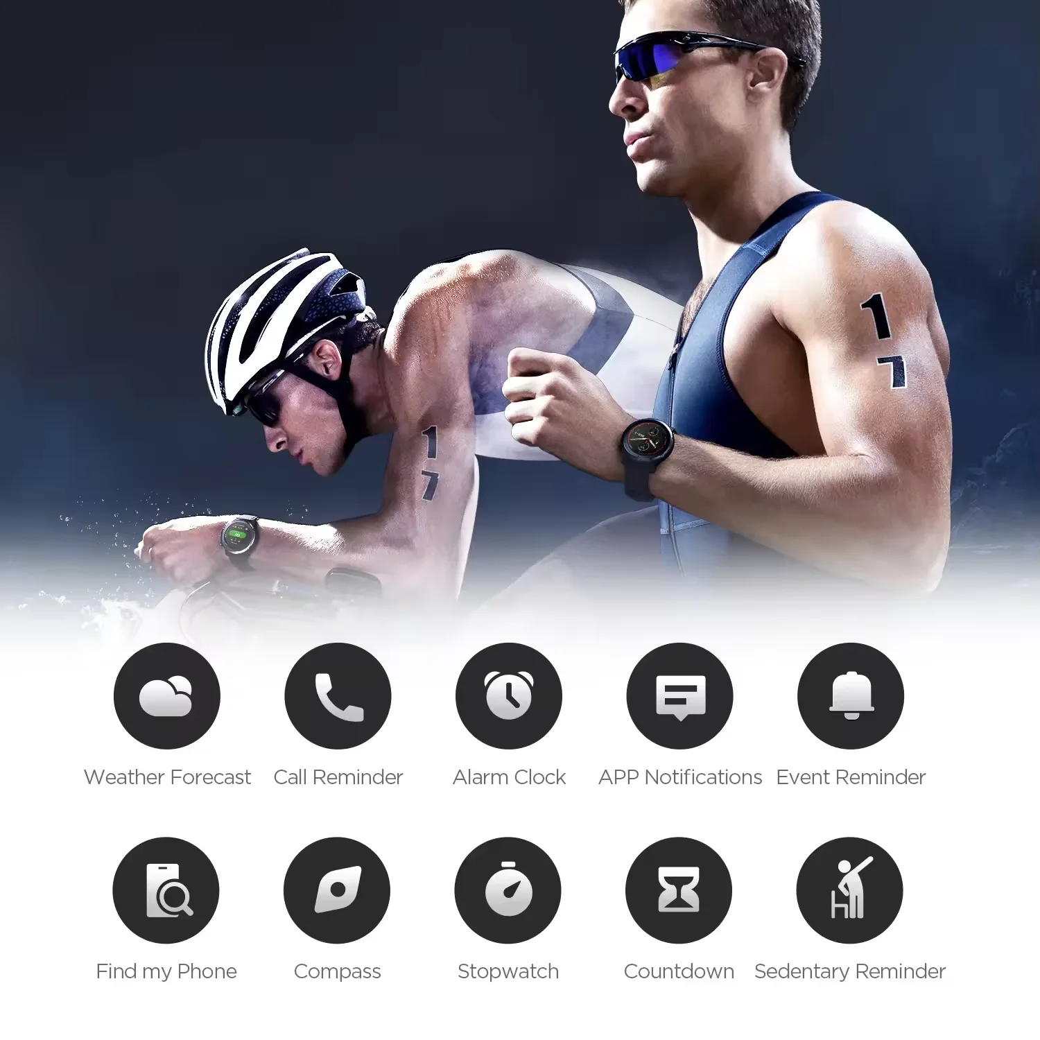 Amazfit Stratos 3 plus Fitness Smartwatch pour hommes 95-98 nouvelle montre de Sport GPS surveillance de la fréquence cardiaque montre reconditionnée