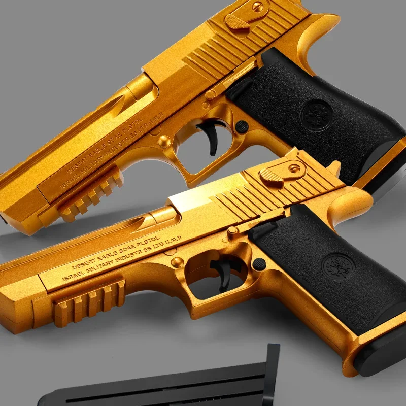 M1911 G17 Shell Ejection Desert Eagle EVA Soft Bullet Toy Gun Airsoft Pistol Foam Blaster for Boys Girls Outdoor Shooting Games