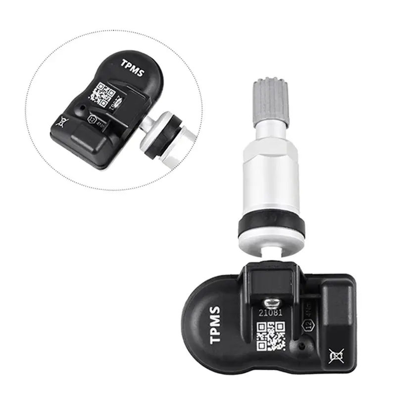 16Pc Programming MX Sensor TPMS Tire Pressure Monitor Sensor 315MHZ 433MHZ Universal 2 In 1 Repair Tool For-Autel Silver-A08Q