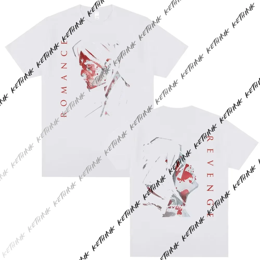 بلدي الكيميائية الرومانسية الفرقة تي شيرت ثلاثة هتاف ل الحلو الانتقام تي شيرت مطبوع الصيف الرجال النساء روك الشرير ايمو قصيرة الأكمام تيز #2