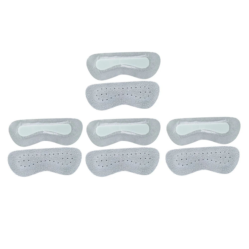 

4Pairs AntiWear HeelStickers ProtectivePads FirmAdhesion LeatherShoes GreyColor PreventFootPain Blister Callus