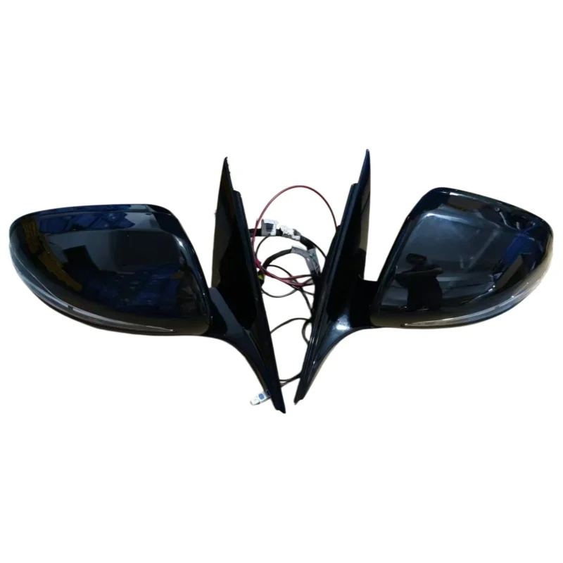 LHD Rearview Mirror For Mercedes W205 C-Class 2014‑02 ~ 2018‑06 Pre‑LCI Fold Memory GPS Camera Auto Anti Glare No Blind Spot