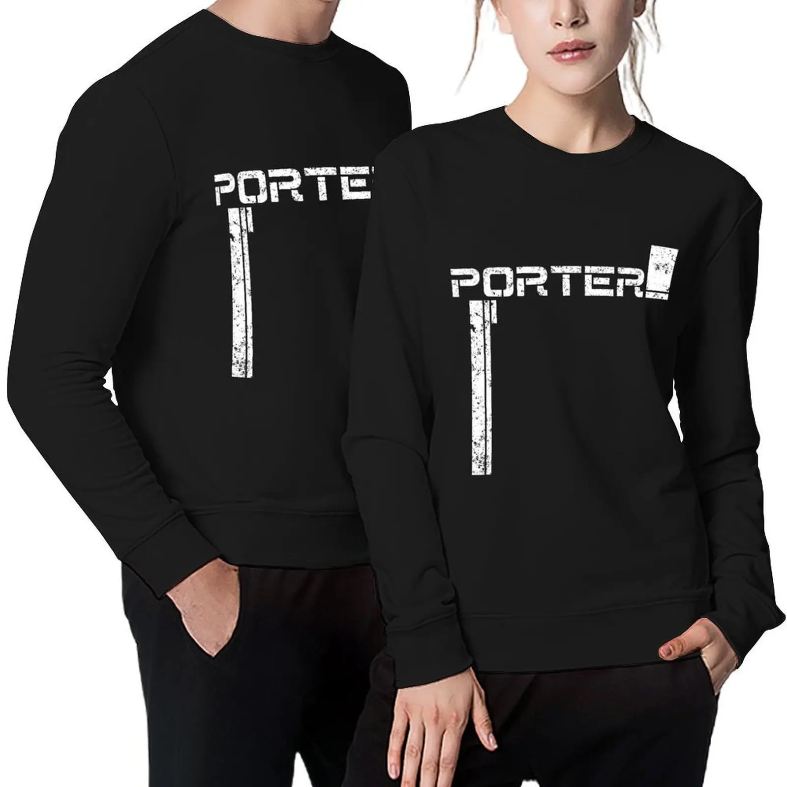 

Death Stranding Porter Logo Pullover male clothes men clothing autumn new products autumn jacket men sweatshirts for men