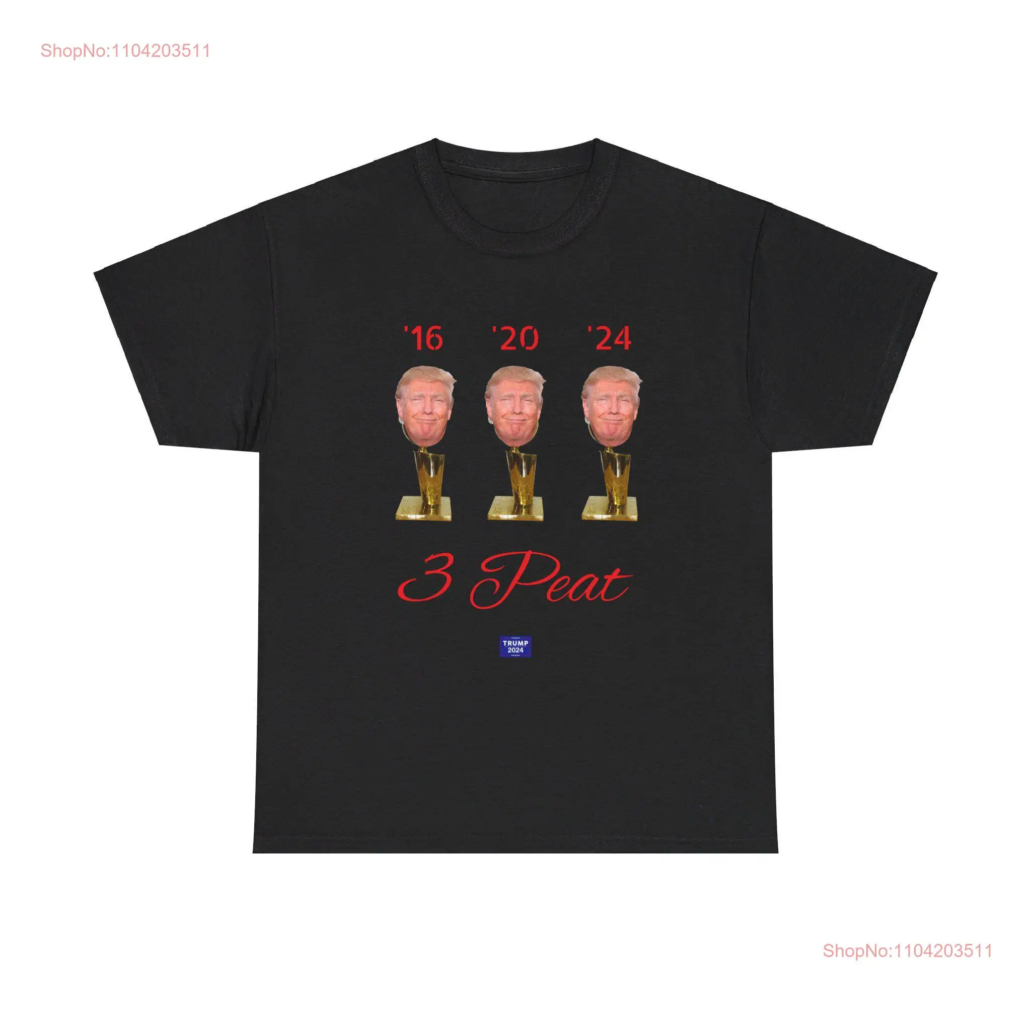 TRUMP 3 PEAT TEE long or short sleeves