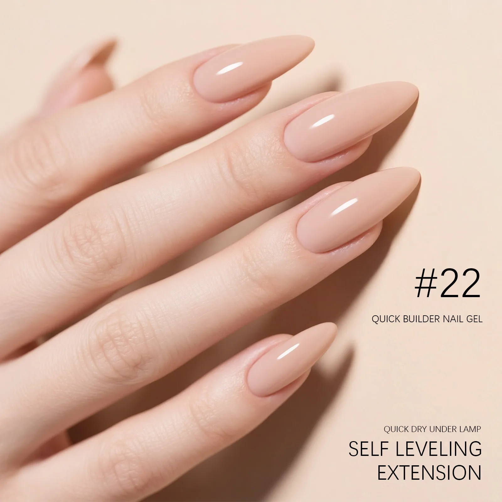 CANNI Nagelgelpoliermittel HEMA/TPO FREE Extension UV Gel Builder Nagelgel in der Flasche Semi Permanent Rubber Base Selbstnivellierendes Gel – Detail 8
