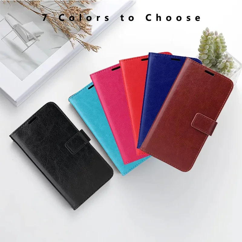 Leather Wallet Flip Case for Oppo Reno 7 6 5 4 3 2 Reno7 Reno6 Reno5 Pro Plus 5G 4G Z F K Lite 3-Card Slot Magnetic Cover Capas image 2