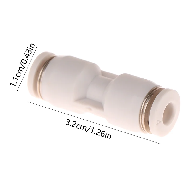 5Pcs For Bambu Lab X1 X1C X1E P1P P1S A1 PTFE Tube Connector Pneumatic1.75mm Filament Splitter Bambulab Ptfe Fitting 3D Printer