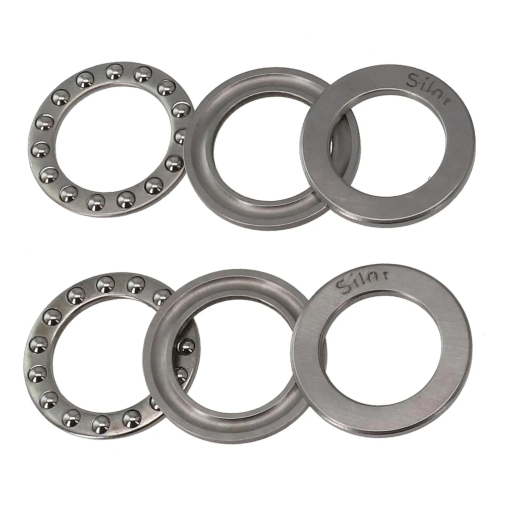 For Bafang HD Motor Thrust Shaft Upgrade Steel 4-Way Bearing Replacement Kit 2 Sets Of 3-Piece Bearings Electric Bike Accessory