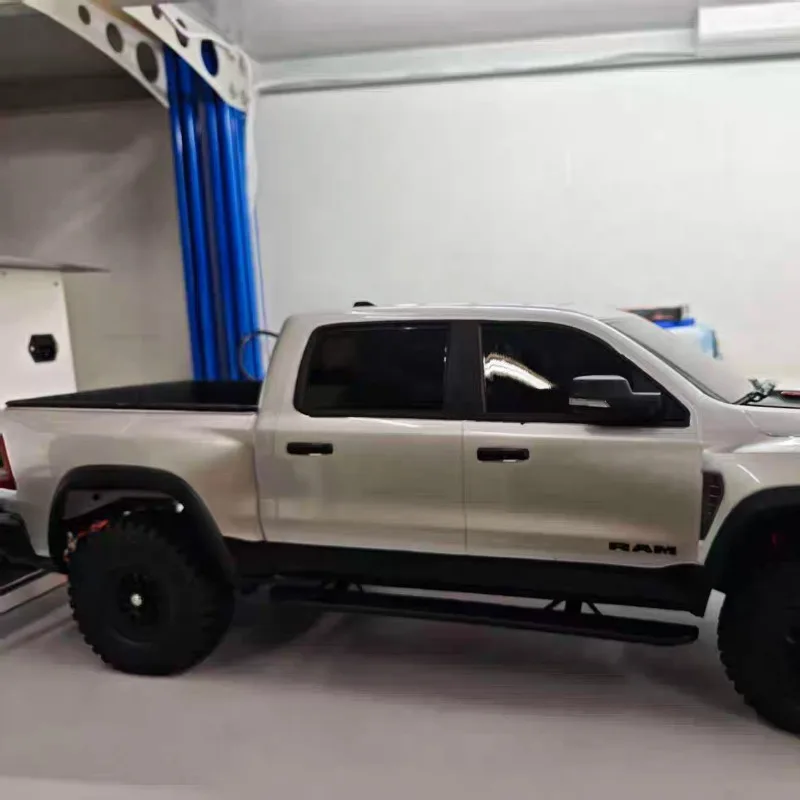 บังโคลนหลังแบบพิมพ์ 3 มิติ สำหรับรถ KM 1/8 Dodge RAM 1500 RC Crawler, อะไหล่แต่งบังโคลนล้อหลัง