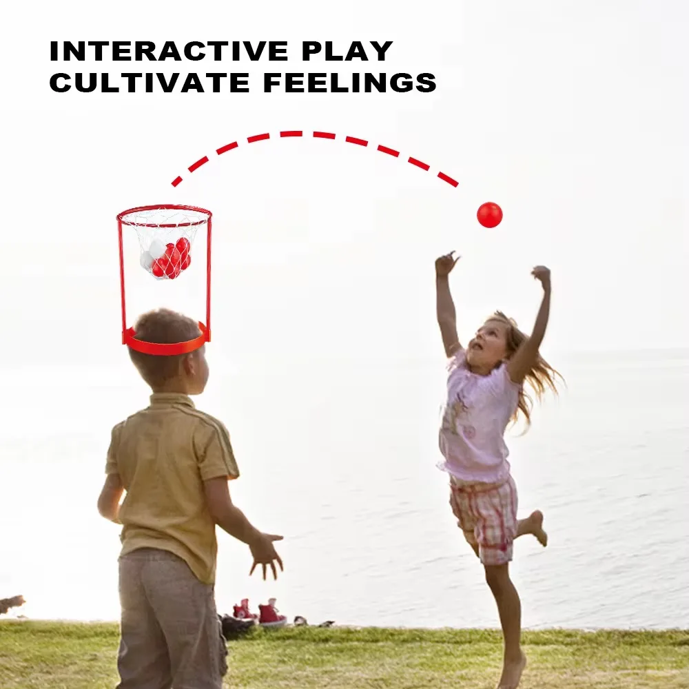 Head over Basket Lancio Giocattoli sportivi Fascia per interni ed esterni Basket Bambini Festa di carnevale Gioco interattivo per famiglie ﻿