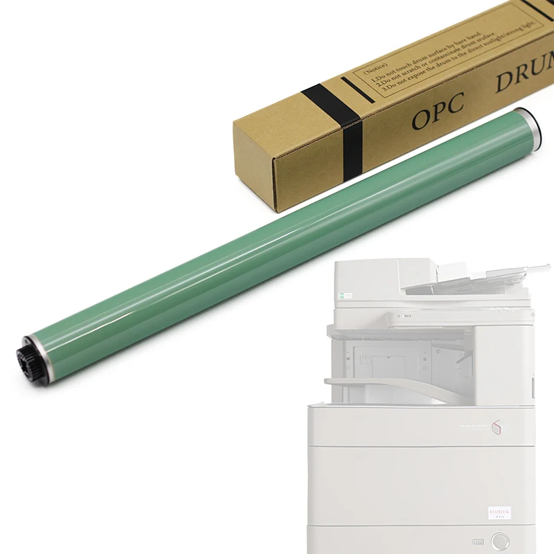 

OEM Color OPC Drum Copier Spare Parts Drum Unit for Canon C5030 5035 5045 5051 5235 5240 5250 5255 Printer Green Cylindrical OPC
