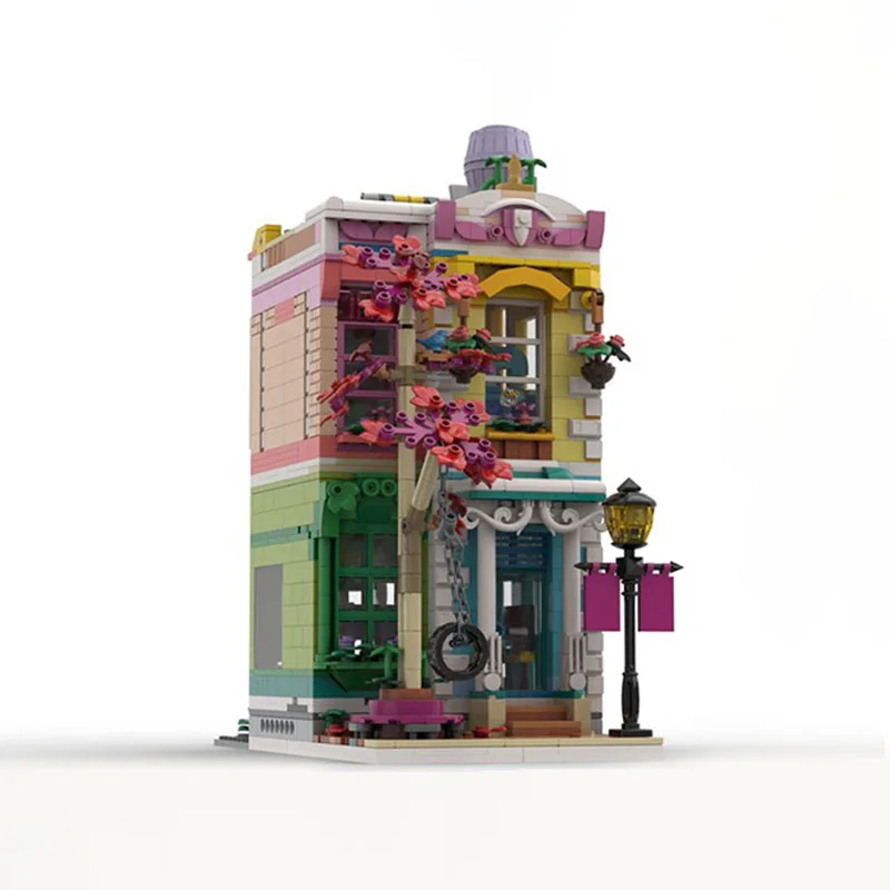 

1400pcs MOC Community Center Alternate Design Friendse Model Building Blocks Construction Toys Christmas Gifts Education Brick
