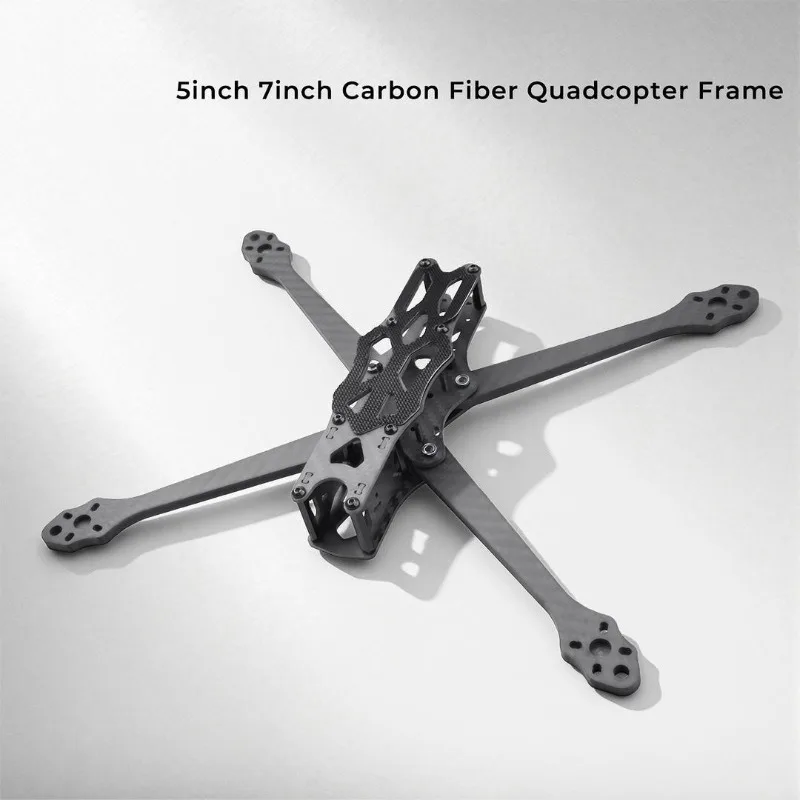 โครงคาร์บอนไฟเบอร์ขนาด 5 นิ้ว 7 นิ้ว สำหรับโดรนแข่ง APEX FPV Freestyle RC