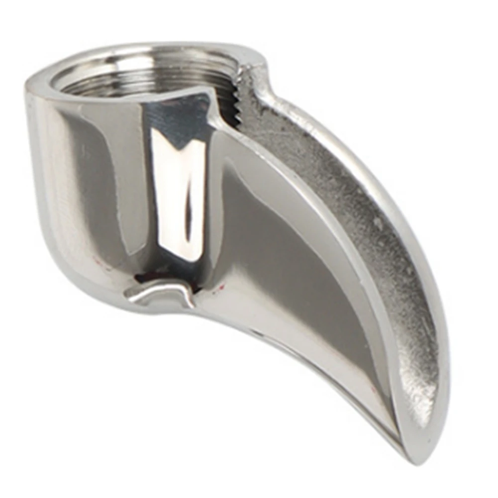 Y37A Maniglia per macchina da caffè semiautomatica Ugello deviatore Ugello di scarico in acciaio inossidabile Ugello deviatore 58 mm, singolo