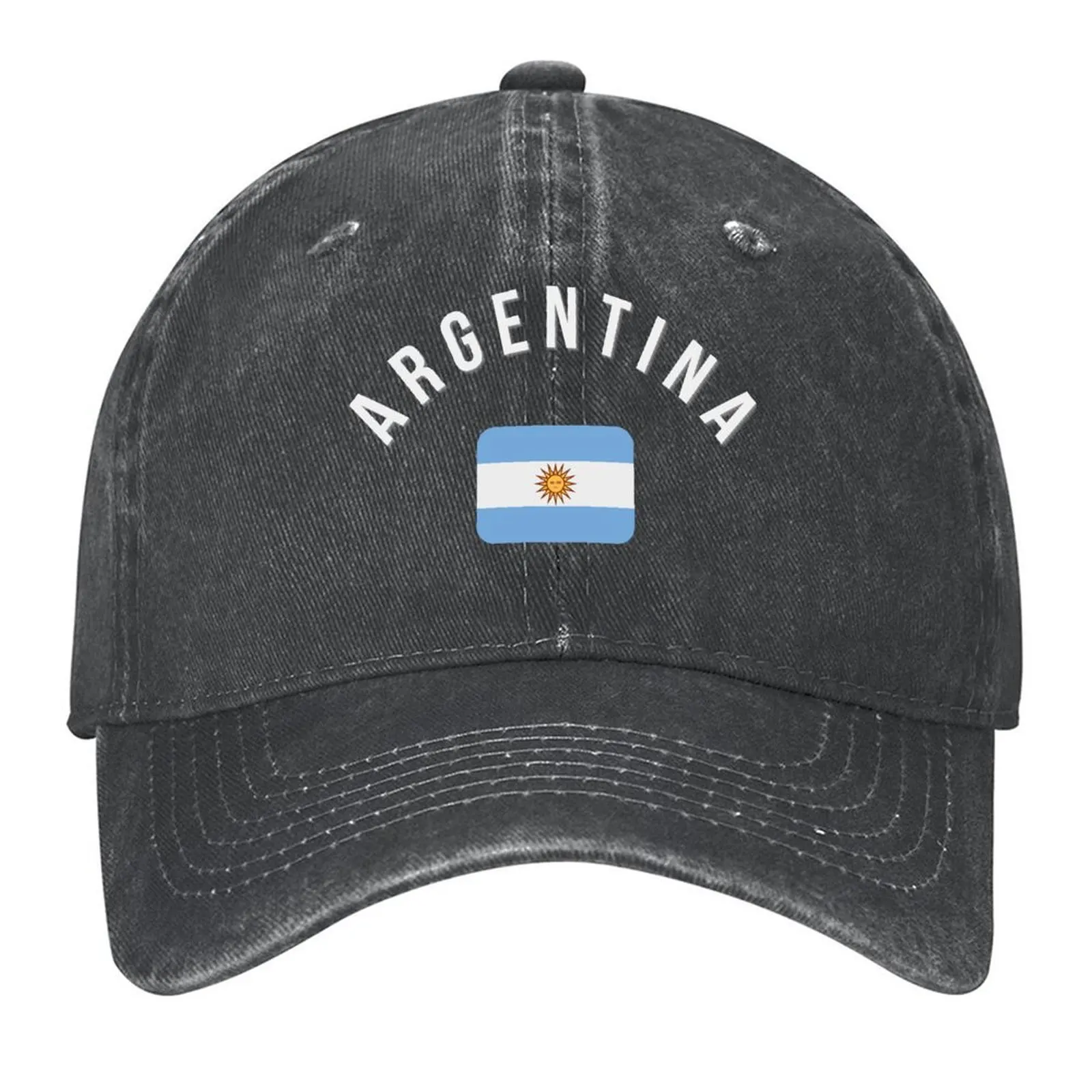 

Argentina flag Baseball Cap Icon Golf Cap Sunhat Funny hats Women's Hats For The Sun Men's