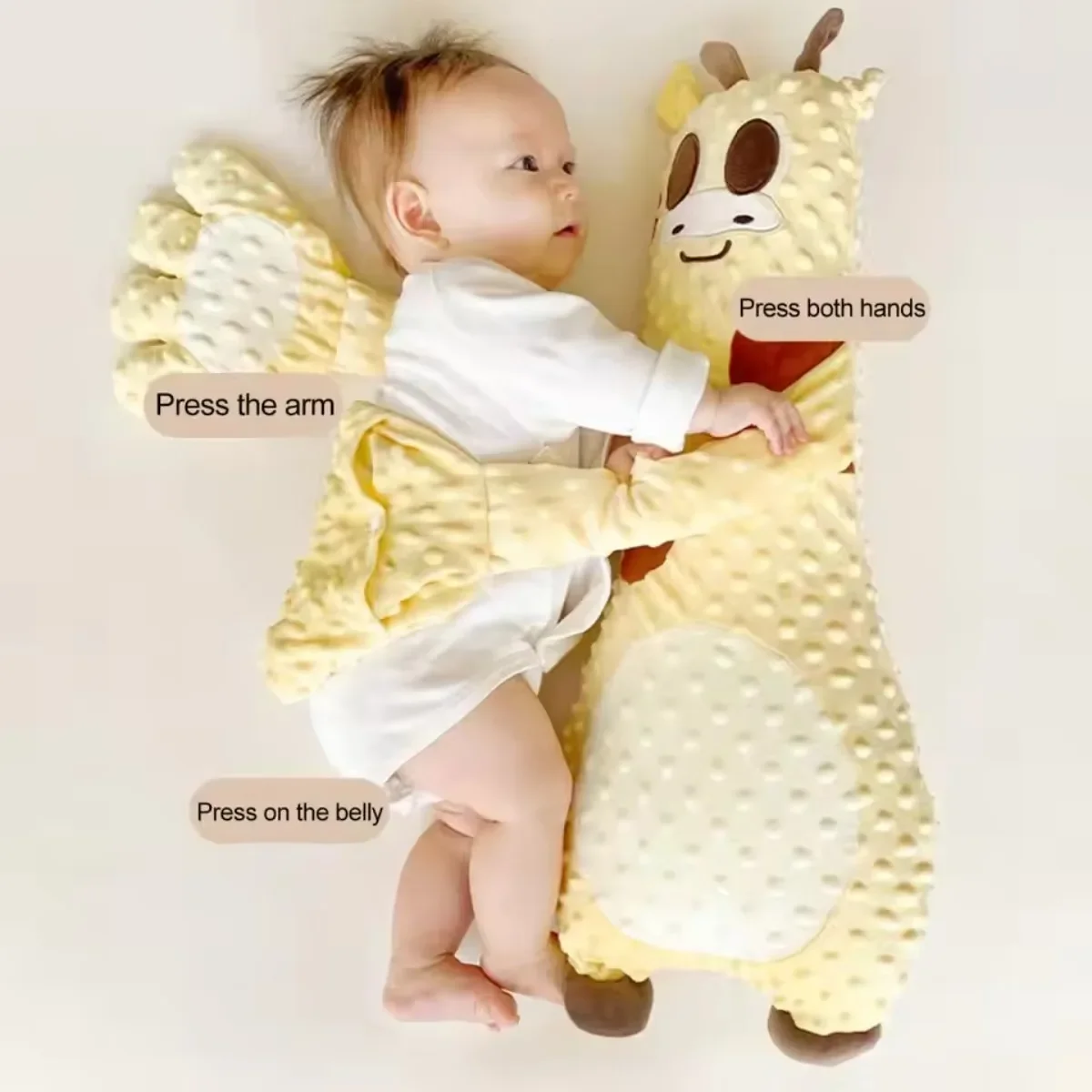 Baby Sleeping Patting Doll Pillow Soothing Palm Remote Control Electric Sleep Companion Automatic Baby Pillow Toddler Nursing