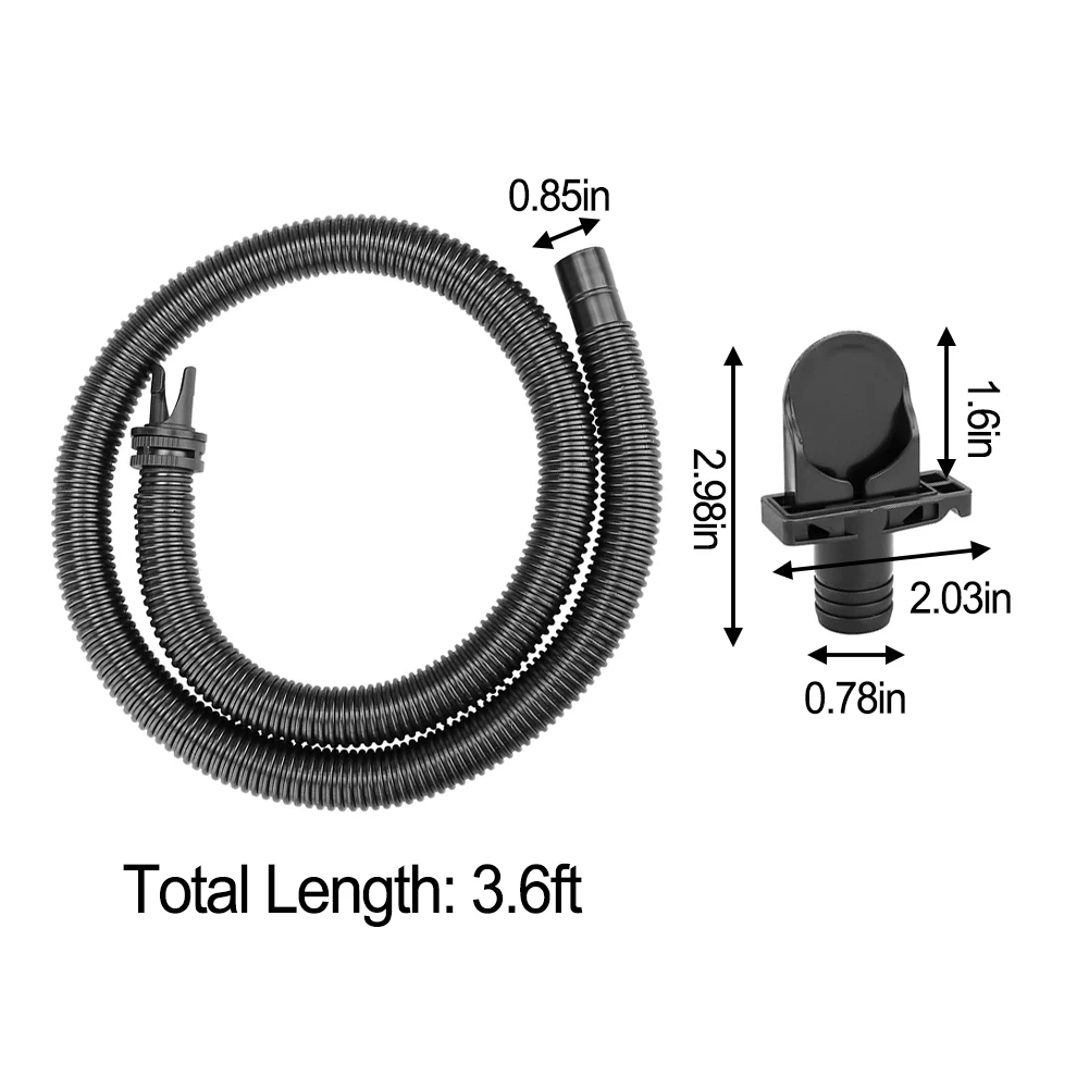11830 & 12773 Spa Cover Inflation Hose Adaptor Kit For Intex 28403E 28403VM 28413WL Spa Cover Inflation Hose
