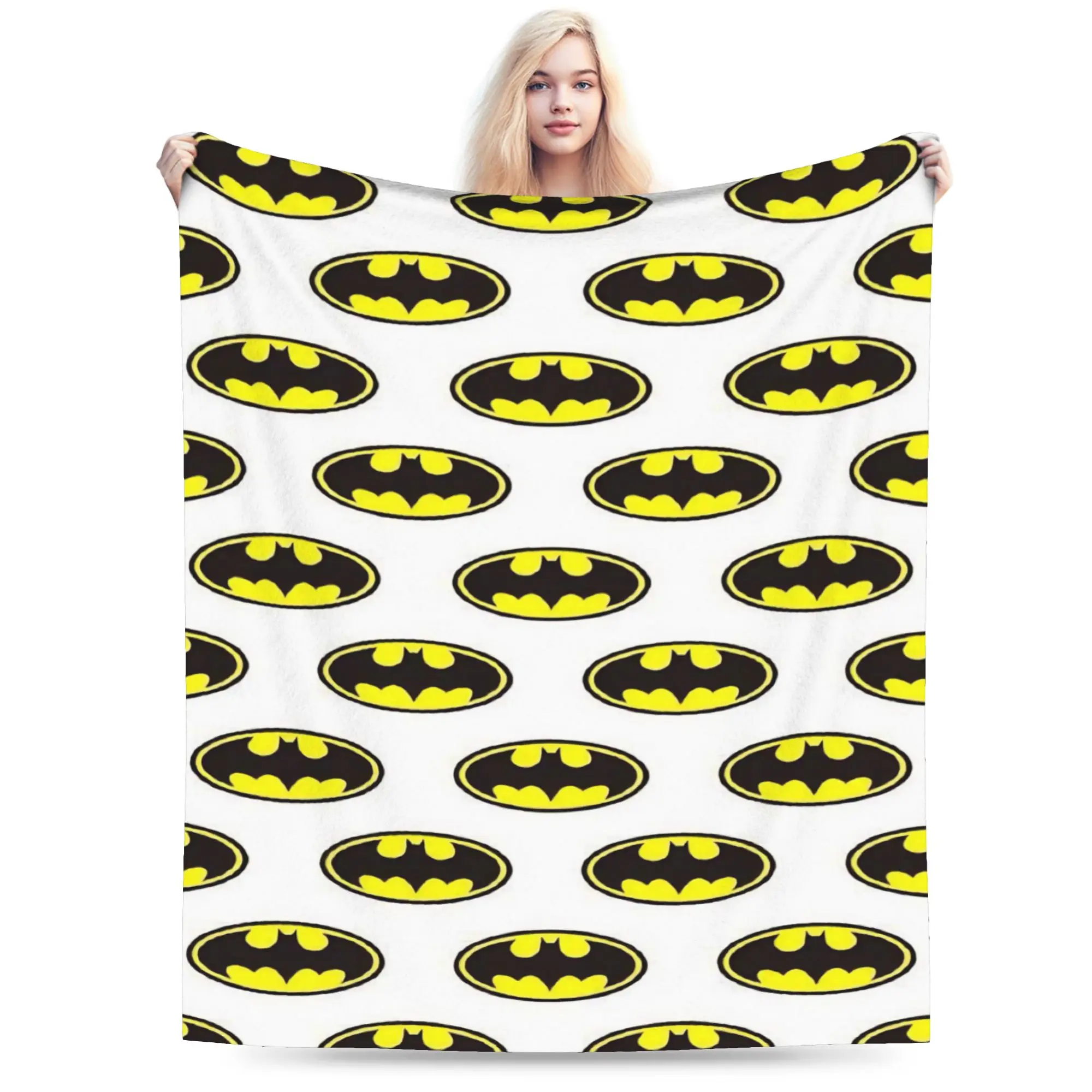 batmanes Throw Blanket for Couch  Soft Cozy Plush Blanket 50x60 Inch Multi-size Bedspread for All Seasons - view 4