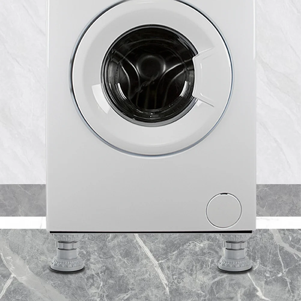 

4Pcs Washing Machine Foot Pads Premium Non-Slip Stabilizer for Washer Dryer Anti-Vibration Furniture Leveling Pads