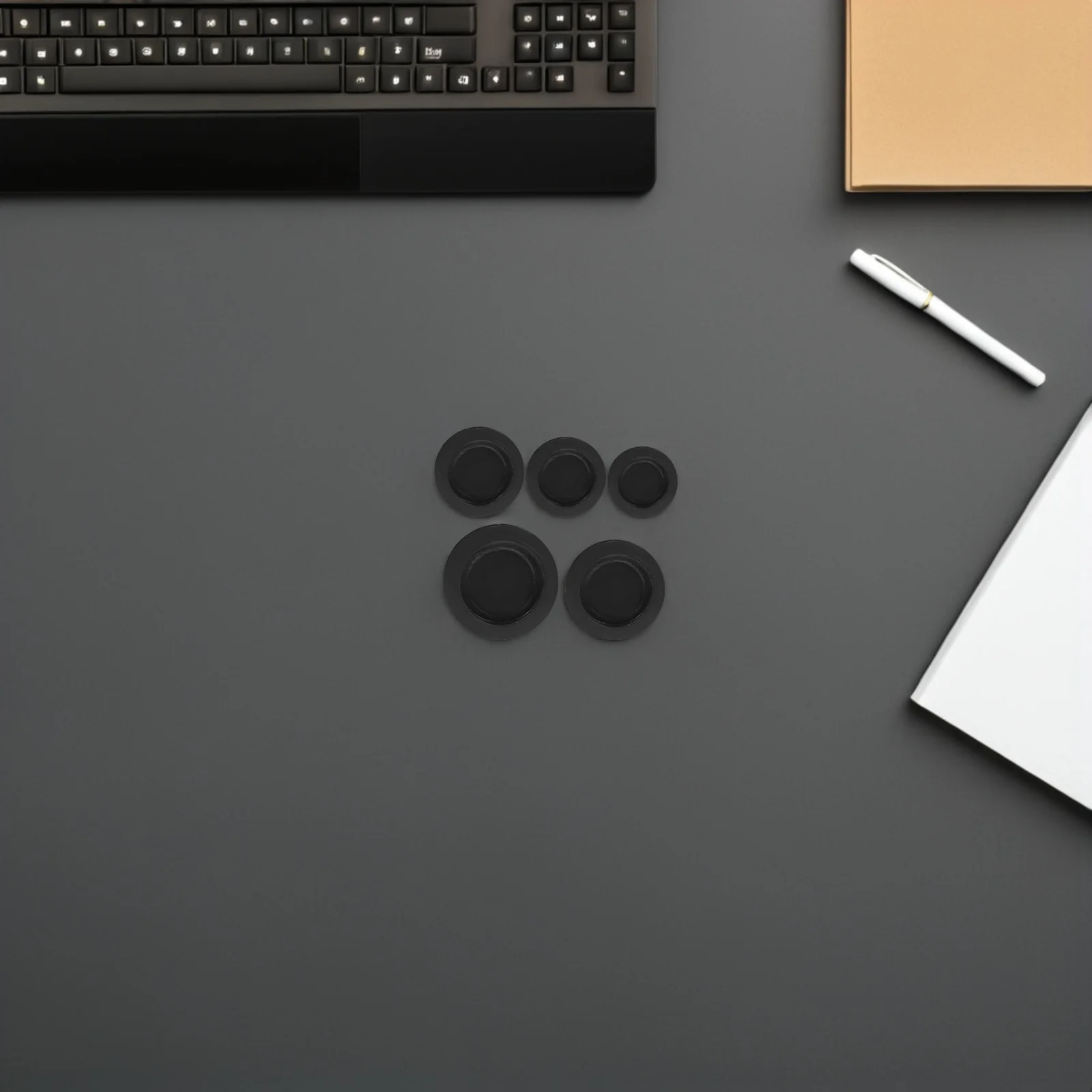 

5pcs Round Rubber Piggy Bank Stopper Plug For Money Box Jar Bottom Replacement Saving Pot Stoppers Assorted Sizes Reusable