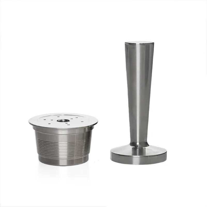 Compatible Caffitaly Capsule Coffee Machine Espresso Stainless Steel Coffee Repeat Capsule Shell Powder Hammer Set