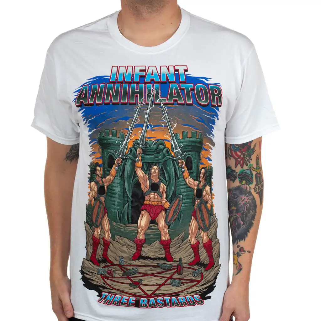 2026 New Infant Annihilator Band Graphic Cotton T-shirt Unisex Summer Short Sleeve Fashion Brand Tee Luxury Casual Vintage Tees