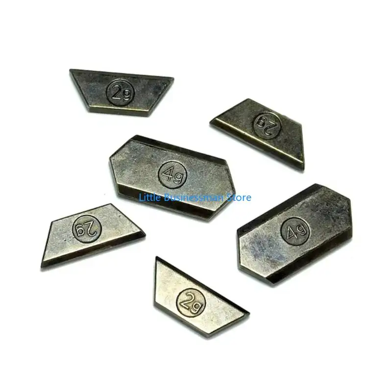 Desktop-Maussteuerungs-Tuning-Set mit Metallgewichten, Sechs-Gewicht-Balance-Zubehör für den Gaming-Einsatz, Büroroutinen und – Detail 7
