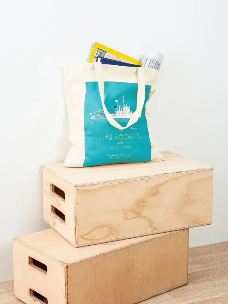 The Life Aquatic with Steve Zissou Tote Bag bags woman 2025 hand bag ladies tote bag men's cute tote