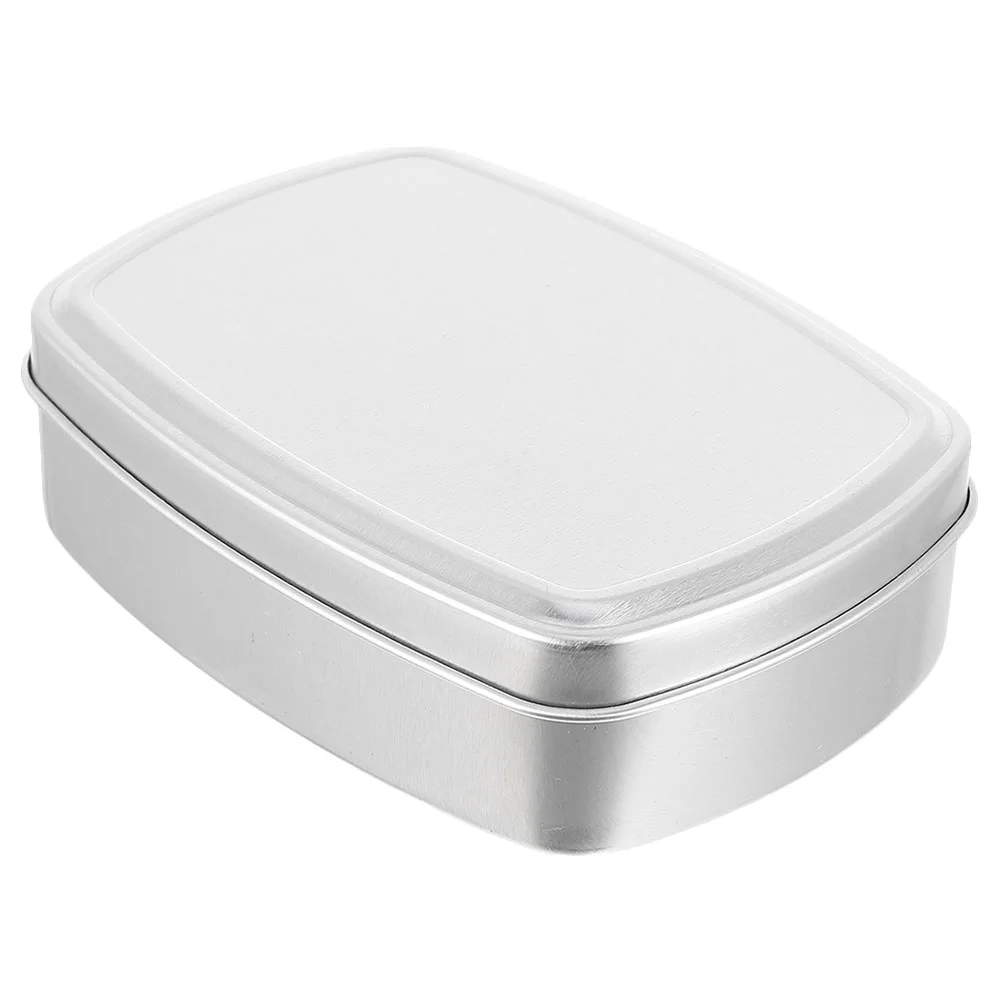 

Aluminum Box Multi-functional Soap Case Travel Bar Container Tin Portable Hand Metal with Lid Fine Workmanship Dry Holder
