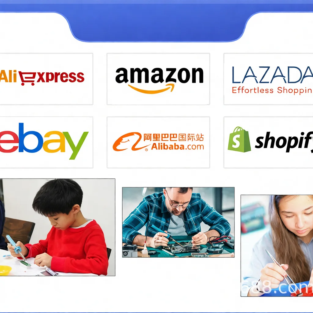 Hobby Diy Electronics Kit - Kit de Treinamento de Soldagem SMT