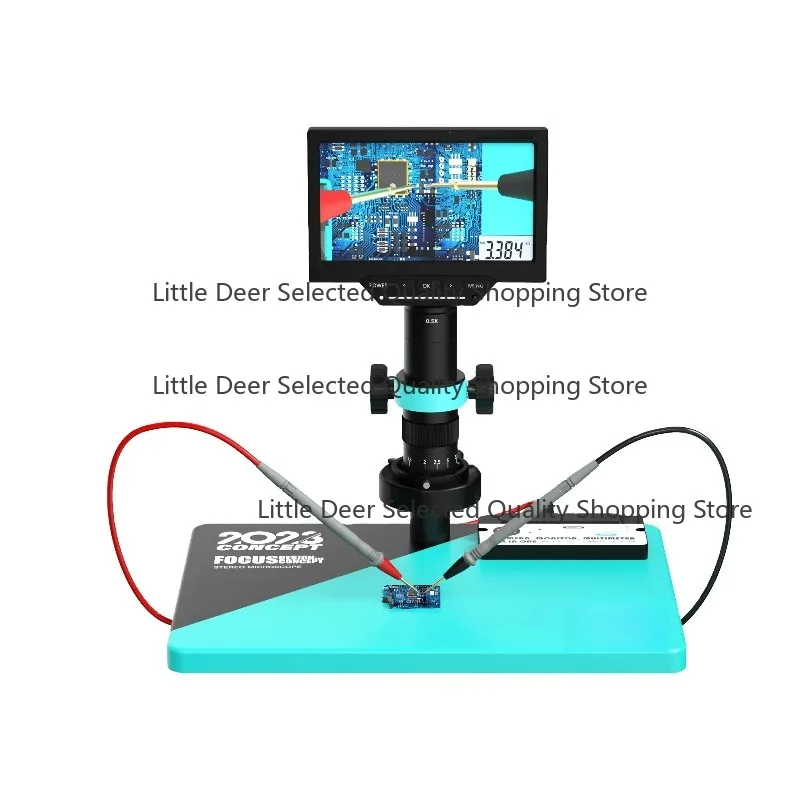 RF4 RF-50M Digital HD 7-50X 1080P Miscope With A Work And Soering Spot Line Mobie Phone Motoard Rair Tool