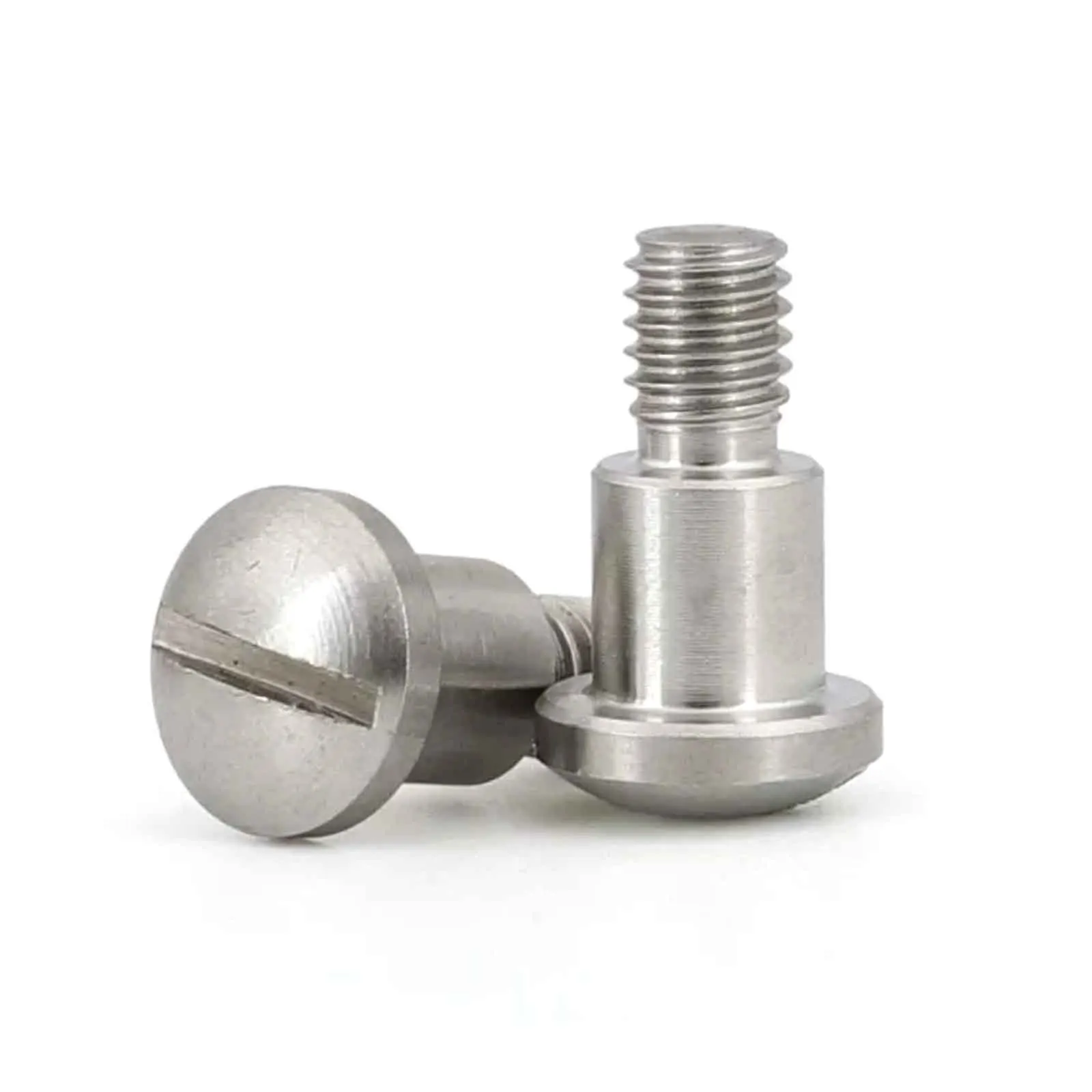 1/2pcs 304 Stainless Steel GB946 Slotted Pan Head Shoulder Screw, Axial Position Step Bolt, High Limit Screw M3 M4 M5 M8