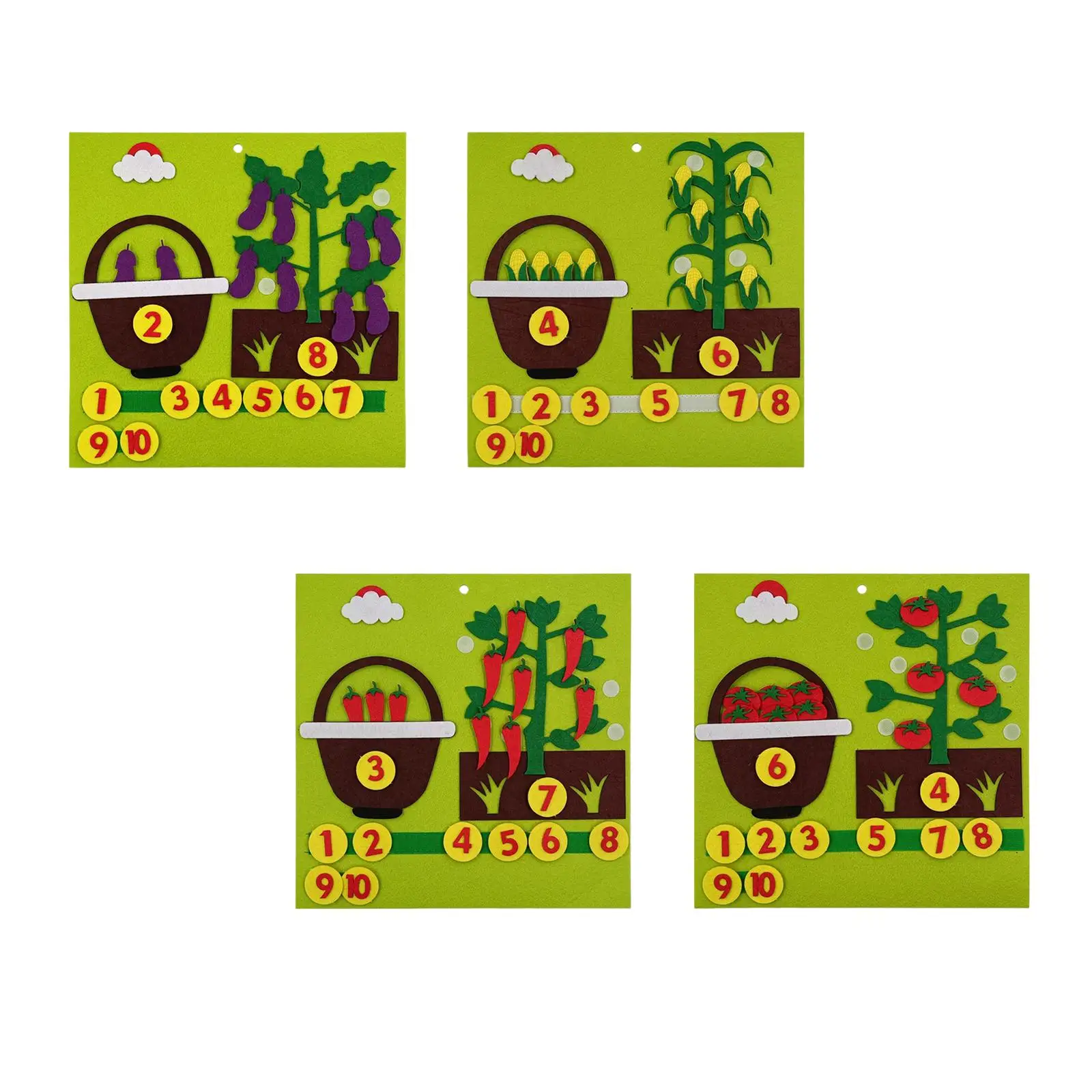 Number Toy Sensory Toys Math Toys Matching Game Cartoon Busy Educational Toys for S Activity Preschool
