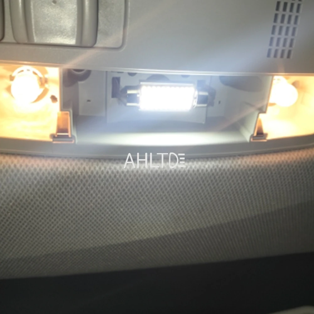 2/4/10pcs C5W C10W LED Canbus Car Interior Bulbs 31mm 36mm 39mm 41mm Festoon Auto Dome Trunk Lamp License Plate Light 12v White