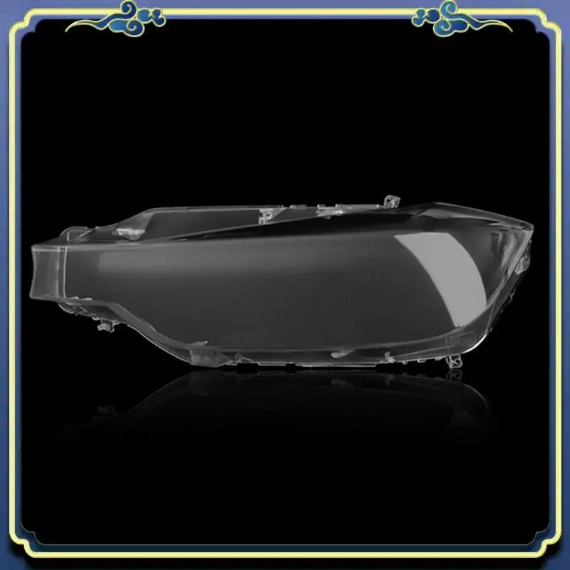 AU16-1 par farol lente capa cabeça luz lâmpada sombra escudo capa para bmw série 3 f30 f31 12-15 320 328 330 340 bmw peças