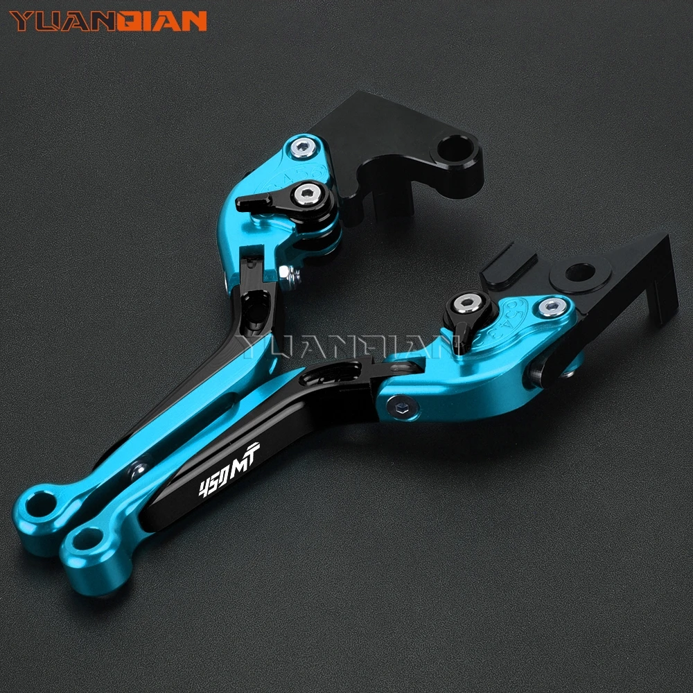 

450 MT 450 Motorcycle Adjustable Folding Extendable Brake Clutch Levers For CFMOTO CF MOTO 450MT MT450 CF450MT 2024 2025 2026