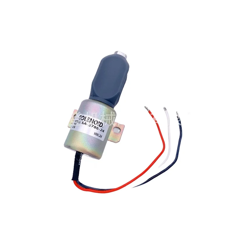 

MUGURO 1751ES-24E2ULB1 1753ES-24E6ULB1S1 Электромагнитный клапан отключения 24 В для Kubota