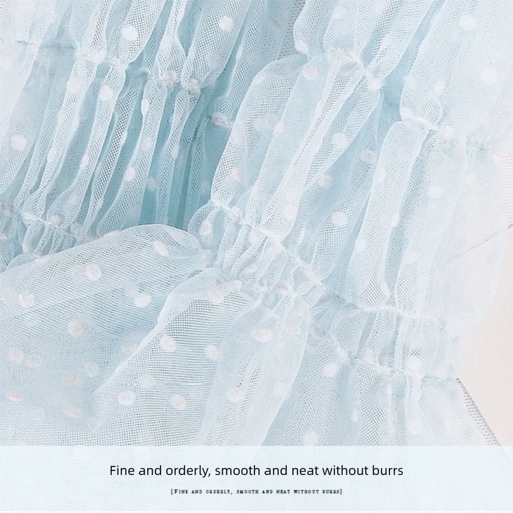 

Fashion Polka Dot Lace Lace Arm Sleeves Fingerless Breathable Fingerless Long Gloves Sun Protection Fake Cuff Summer