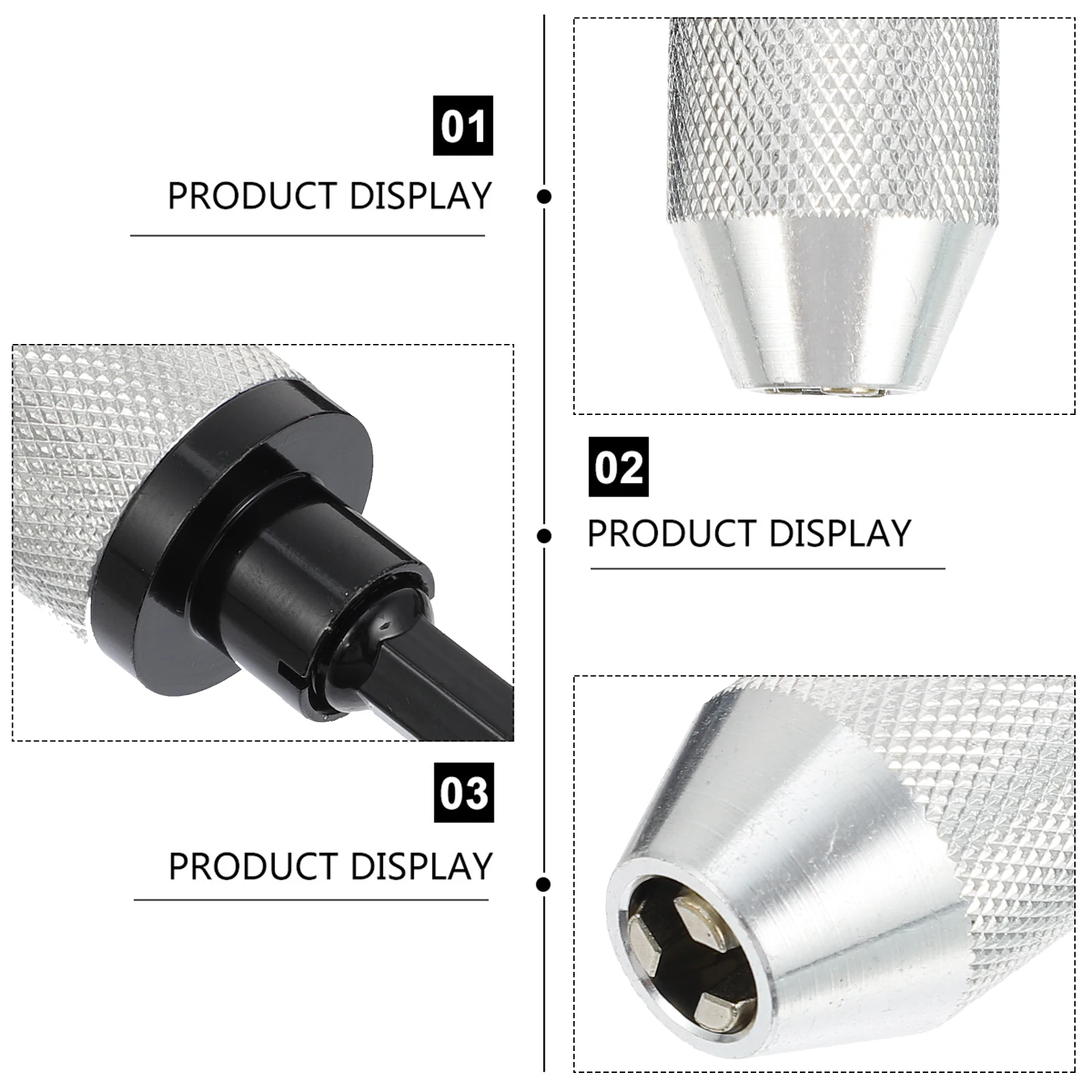 2 個ドリルチャックアダプター高速変換コンバーター簡単インストール車ガレージホームワークショップ電動工具アクセサリー