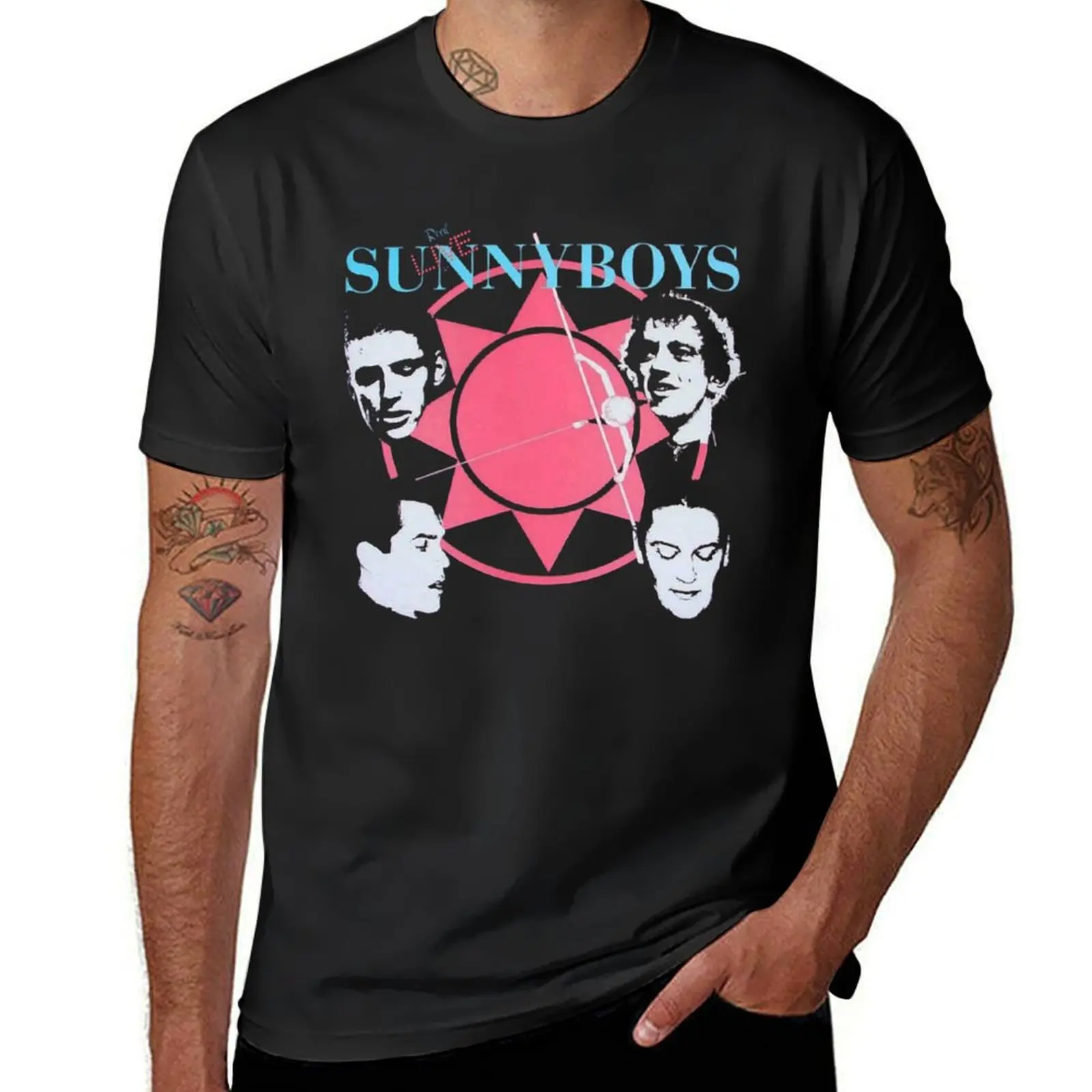 

Sunnyboys essential t shirt T-Shirt blue archive aesthetic clothes funny meme t-shirts cotton man t-shirts tee shirts for men