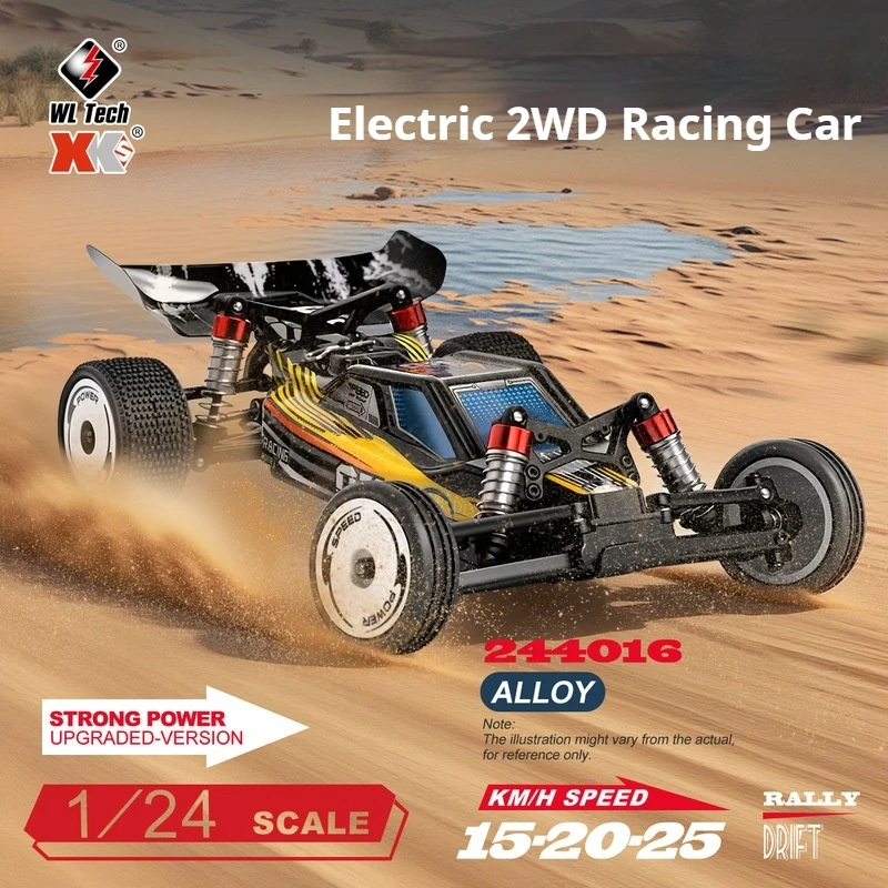 

WL New Product 1:24 Full Proportion Remote Control Rc Racing Electric Two Wheel Drive Drift Car Racing Toy Car Model Toys