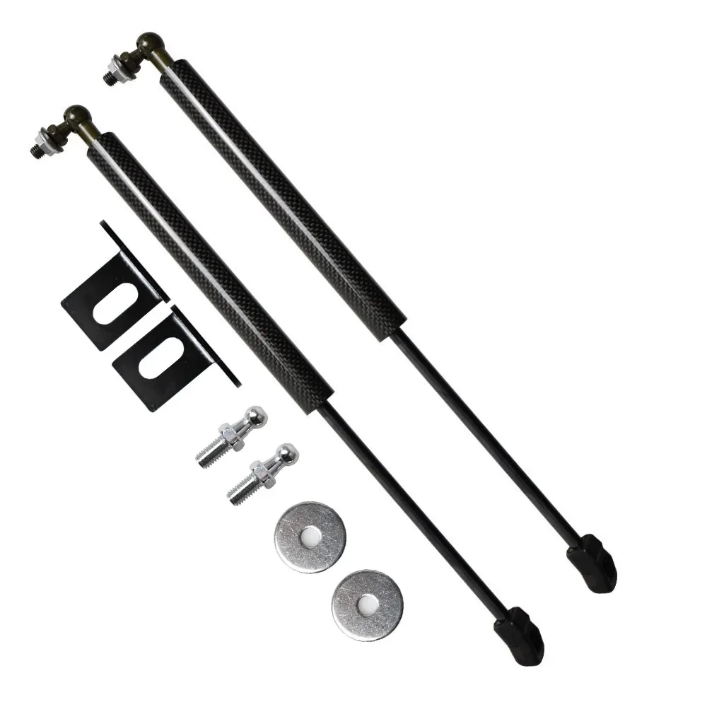 Front Hood Bonnet Gas Struts Lift Support for Toyota Corolla 2007- 2013 Absorber Shock Damper Carbon Fiber